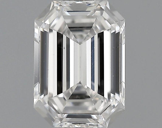 GIA 0.76 D-VVS1 Emerald Diamond