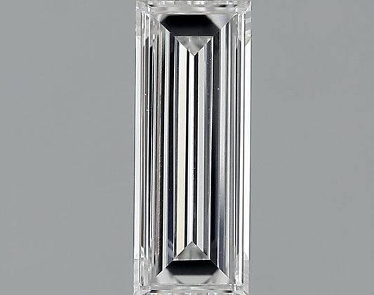 GIA 0.74 D-VVS1 Baguette Diamond