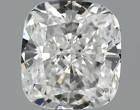 GIA 0.91 D-VS2 Cushion Diamond