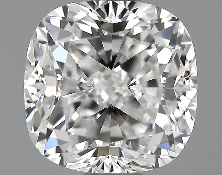 GIA 0.91 D-SI2 Cushion Diamond
