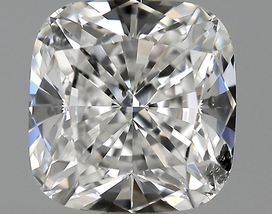 GIA 0.94 F-SI2 Cushion Diamond