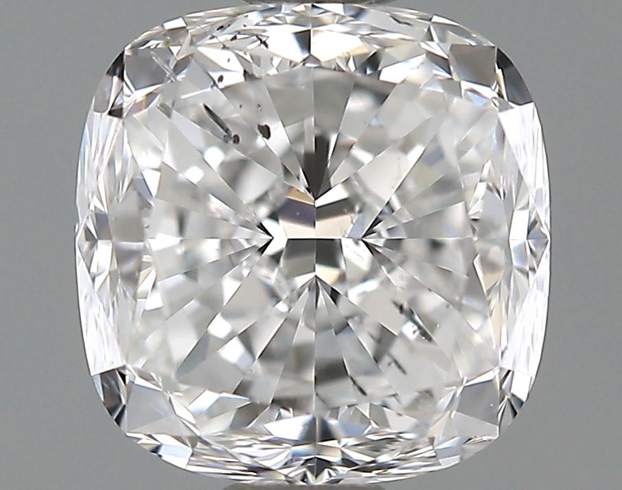 GIA 0.9 D-SI2 Cushion Diamond