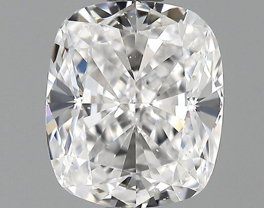 GIA 0.91 D-SI1 Cushion Diamond