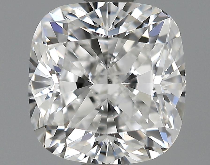 GIA 1 F-SI1 Cushion Diamond