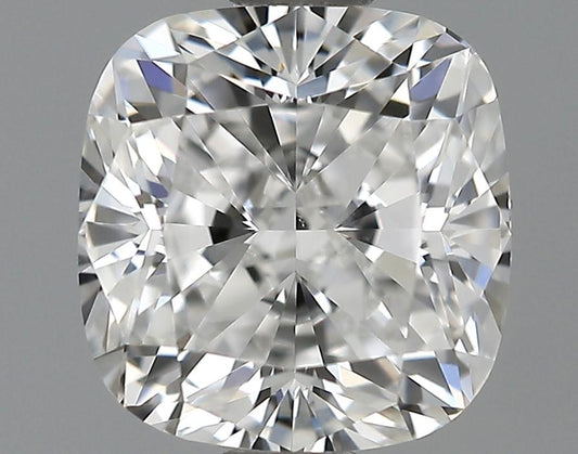 GIA 1 F-SI1 Cushion Diamond