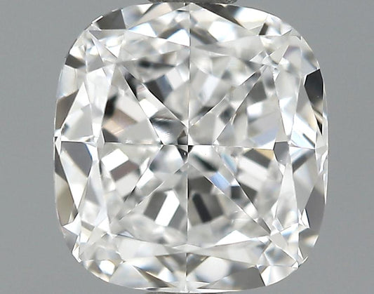 GIA 1 E-VVS2 Cushion Diamond