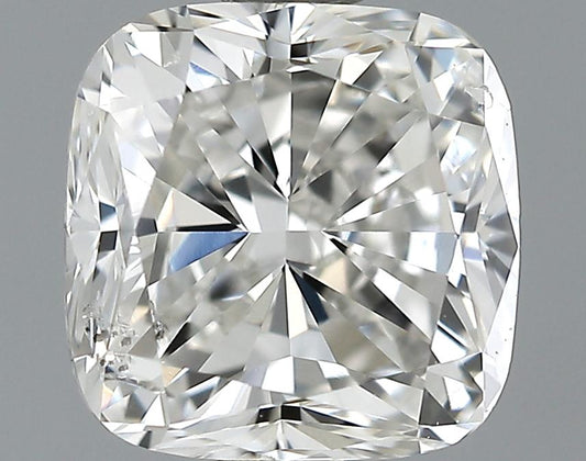 GIA 1 H-SI2 Cushion Diamond