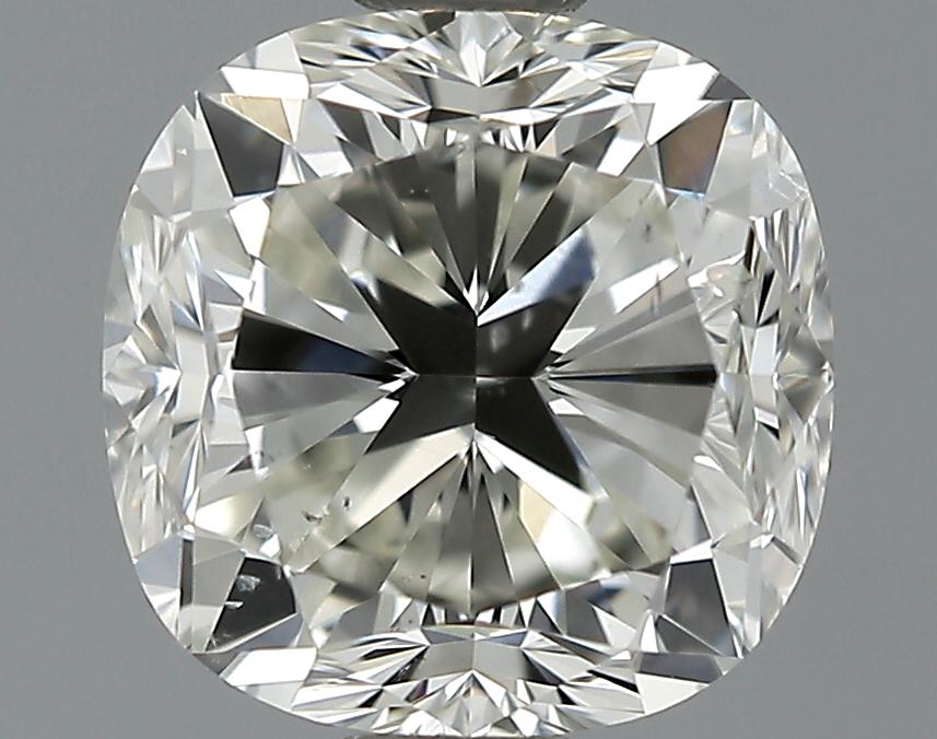 GIA 1 K-SI1 Cushion Diamond
