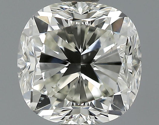 GIA 1 K-SI1 Cushion Diamond