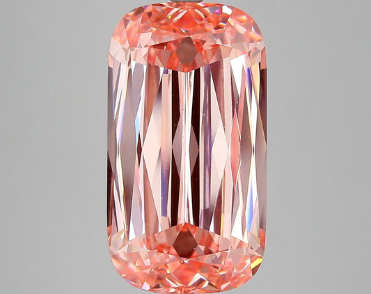 GIA 7.28 Fancy Vivid Pink-VVS2 Radiant Diamond