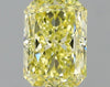GIA 1.03 Fancy Yellow-VS2 Radiant Diamond