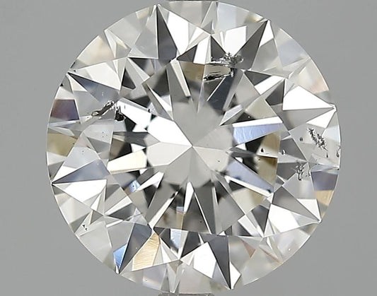 GIA 3 H-SI2 Round Diamond
