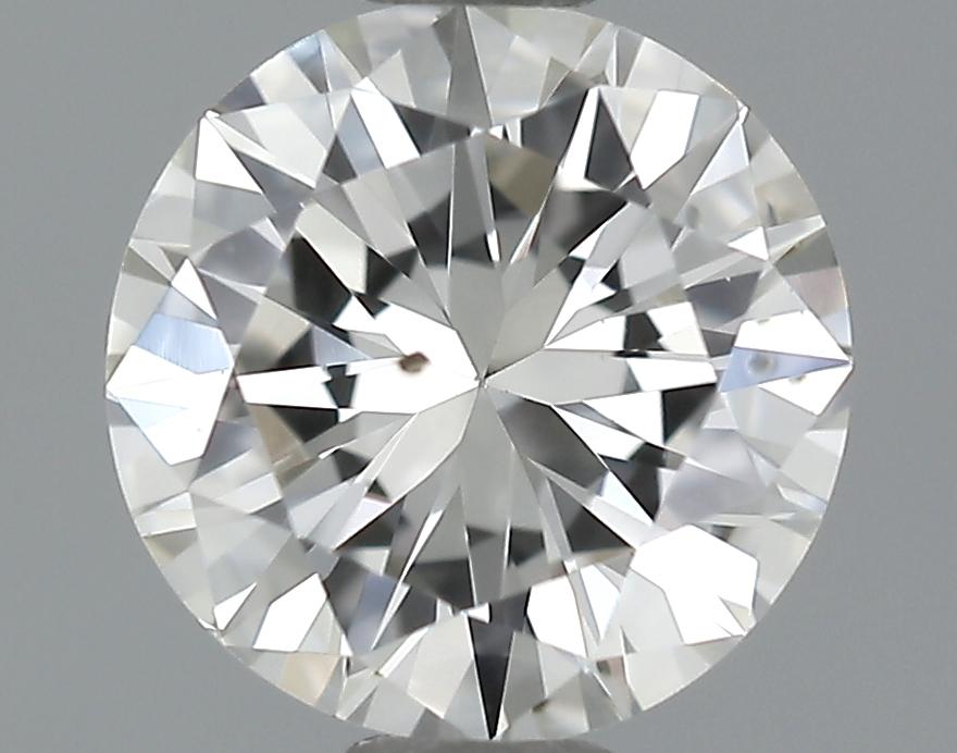 GIA 0.5 H-SI1 Round Diamond