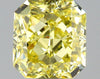 GIA 0.56 Fancy Yellow-VS1 Radiant Diamond