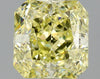 GIA 2 Fancy Yellow-VVS2 Radiant Diamond