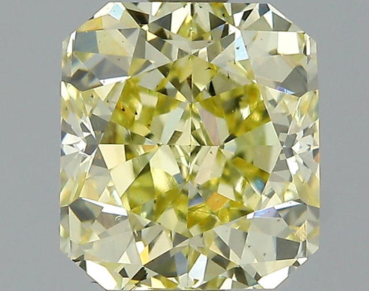 GIA 1.2 Fancy Yellow-VS2 Radiant Diamond