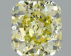 GIA 1.2 Fancy Yellow-VS2 Radiant Diamond