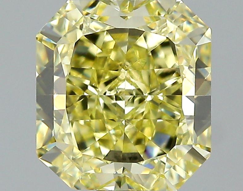 GIA 1.01 Fancy Yellow-VVS1 Radiant Diamond