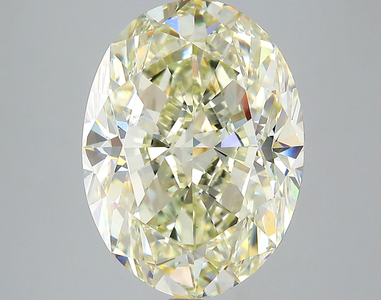 GIA 8.04 U-V-VS2 Oval Diamond