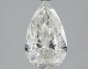 GIA 2.02 I-SI2 Pear Diamond