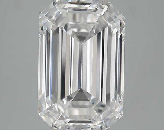 GIA 5.92 F-VVS2 Emerald Diamond