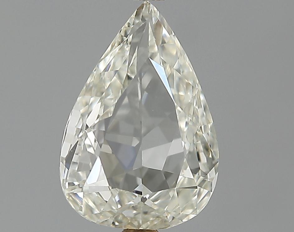 GIA 0.9 L-SI2 Pear Diamond
