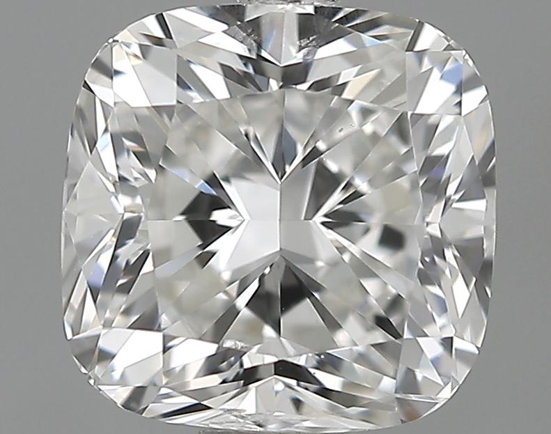 GIA 1 F-SI1 Cushion Diamond