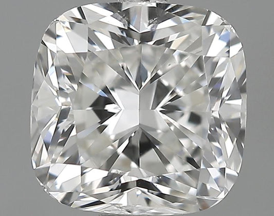 GIA 1 F-SI1 Cushion Diamond