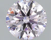 GIA 0.38 Fancy Light Pinkish Purple-SI2 Round Diamond