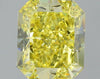 GIA 2.32 Fancy Vivid Yellow-VS2 Radiant Diamond