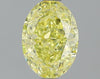 GIA 1.15 Fancy Intense Yellow-VVS2 Oval Diamond