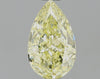 GIA 0.51 Fancy Light Yellow-VS2 Pear Diamond