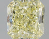 GIA 1.59 Fancy Light Yellow-VS2 Radiant Diamond
