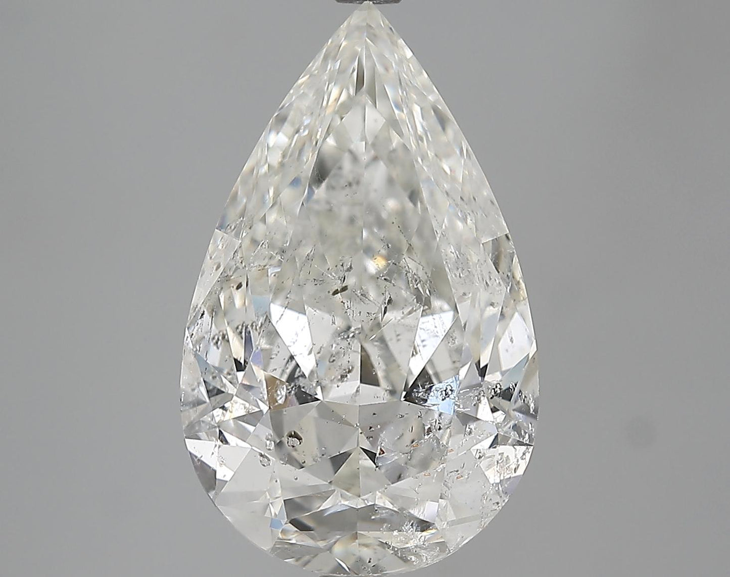 EGL 5.61 F-SI2 Pear Diamond