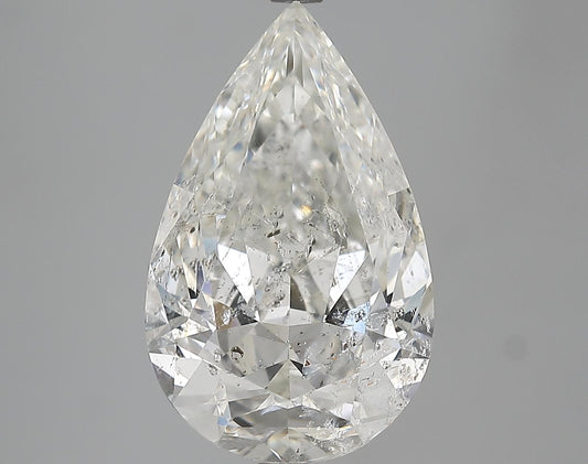 EGL 5.61 F-SI2 Pear Diamond