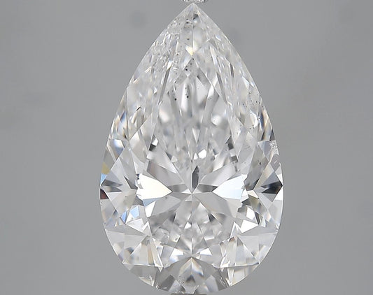 GIA 5.01 D-SI2 Pear Diamond