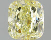GIA 1.73 Fancy Light Yellow-VS2 Cushion Diamond