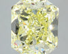 GIA 4.01 Fancy Yellow-VVS2 Radiant Diamond
