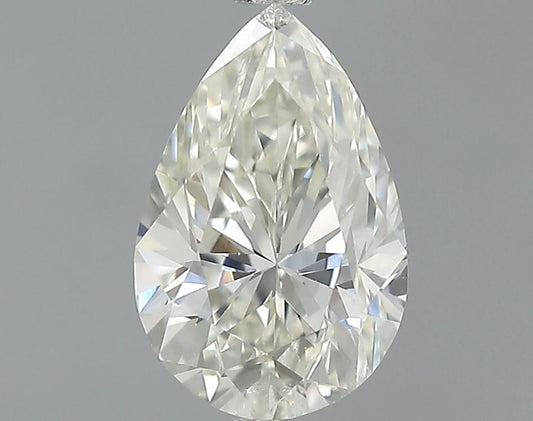 GIA 0.76 K-SI2 Pear Diamond