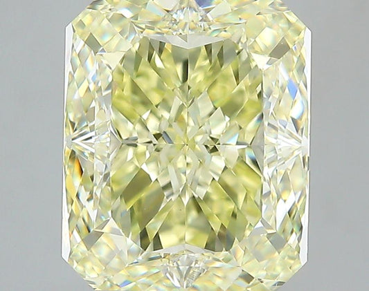 GIA 5.01 Y - Z-VS1 Radiant Diamond