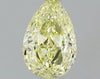 GIA 1.03 Fancy Yellow-VVS2 Pear Diamond