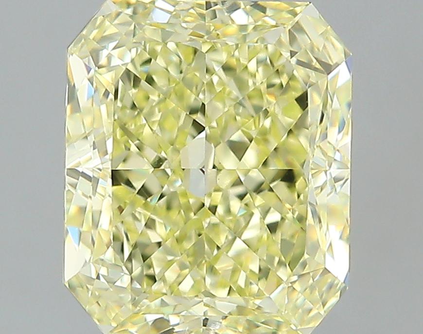 GIA 3 Fancy Yellow-VS2 Radiant Diamond