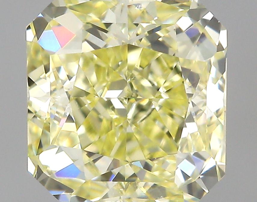 GIA 1.01 Fancy Yellow-VS1 Radiant Diamond