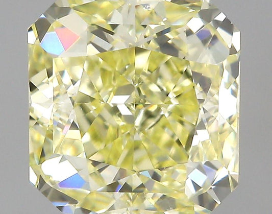 GIA 1.01 Fancy Yellow-VS1 Radiant Diamond