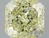 GIA 3.01 Fancy Light Yellow-VS2 Radiant Diamond