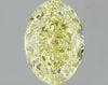 GIA 2.01 Fancy Yellow-VVS1 Oval Diamond