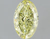 GIA 1.27 Fancy Yellow-VS1 Oval Diamond