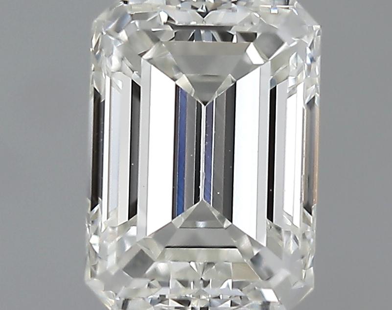 GIA 0.77 H-VS1 Emerald Diamond