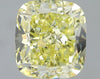 GIA 1.09 Fancy Yellow-VS1 Cushion Diamond