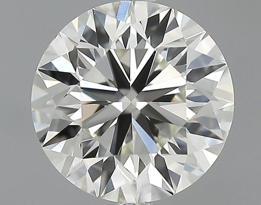 GIA 1.32 K-VVS2 Round Diamond